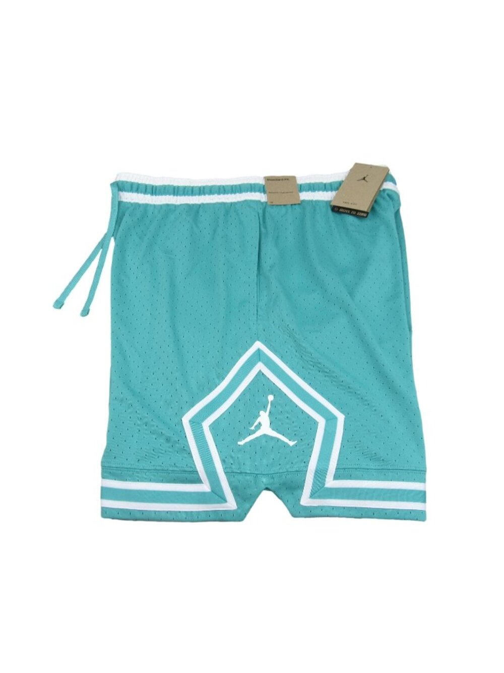 Jordan Dri-FIT Sport Mesh Teal Diamond Shorts Men's Size Large NEW